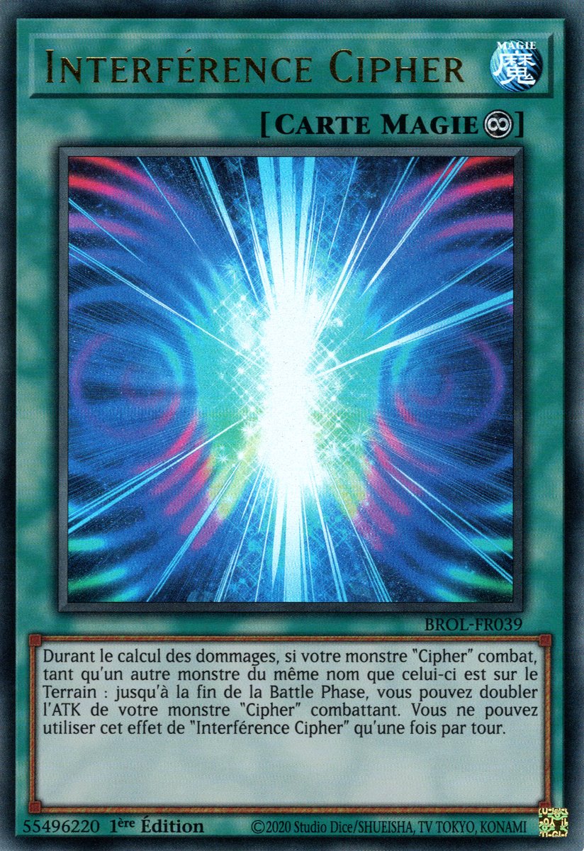 CodexYGO | Interférence Cipher - Base de données de cartes